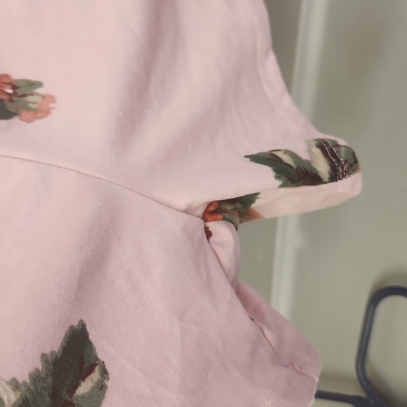 MTS romper shorts size large NWT floral - Picture 3 of 5